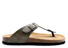 thies 1856 ® Eco Leather Thong Sandal wasabi via COILEX