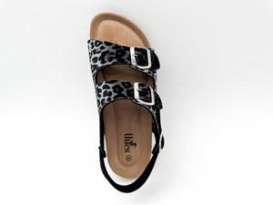 thies 1856 ® Rec Backstrap Leo Sandal grey leo (W/X) from COILEX