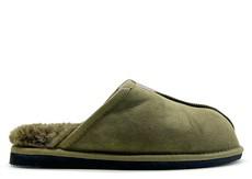 thies 1856 ® Sheepskin Grumpy Dad Slipper olive (M) via COILEX