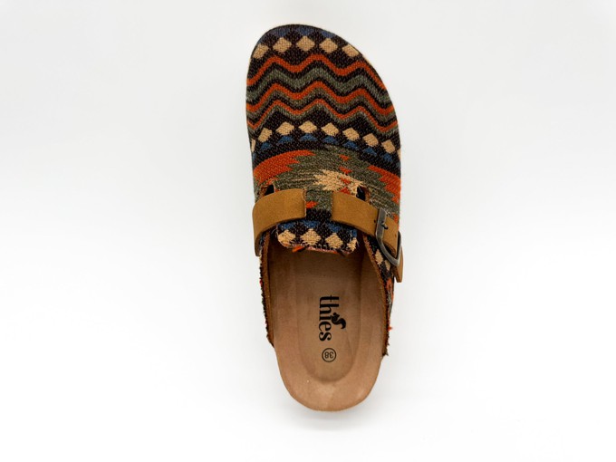 thies 1856 ® Eco Bio Yosemite Clog vegan red blue (W/M/X) from COILEX