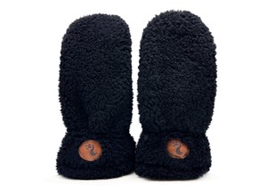 thies 1856 ® Sheepskin Gloves / Mittens black from COILEX
