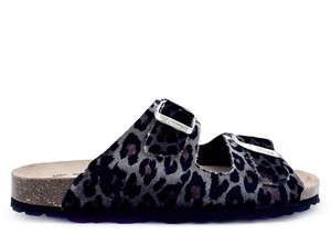 thies 1856 ® Rec Velvet Leo Sandal grey leo from COILEX