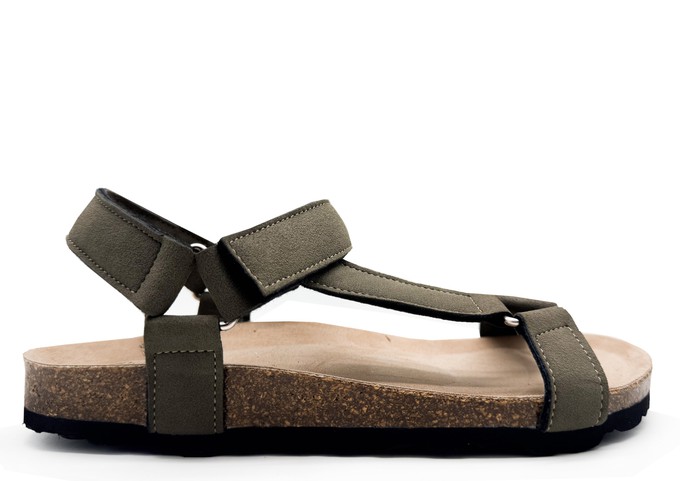 thies 1856 ® Eco Bio Trek vegan khaki from COILEX