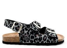 thies 1856 ® Rec Backstrap Leo Sandal grey leo (W/X) via COILEX