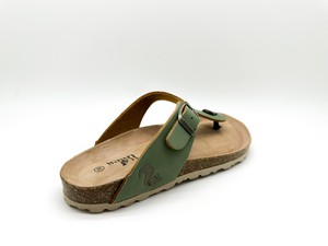 thies 1856 ® Eco Bio Thong Sandal vegan basil (W/M/X) from COILEX