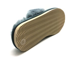 thies 1856 ® Sheepskin Slipper petrol (W) from COILEX