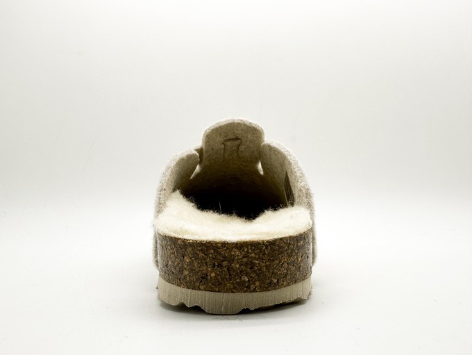 thies 1856 ® Recycled Wool Clog beige (W/M/X) from COILEX