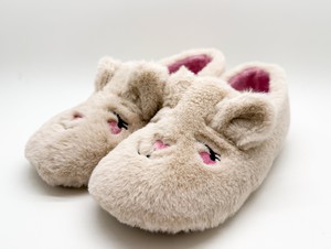 thies 1856 ® Rec Rabbit Closed Slipper vegan beige from COILEX