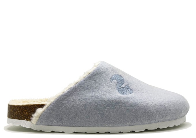 thies 1856 ® Organic Bio Clog vegan light blue (W/X) from COILEX