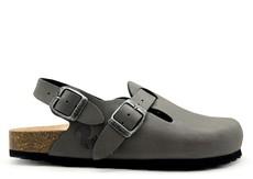 thies 1856 ® Eco Bio Backstrap Clog vegan stonehenge (W/M/X) via COILEX