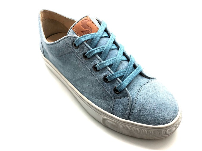 thies ® Veggie Tanned Sneakers light blue sky (W) from COILEX