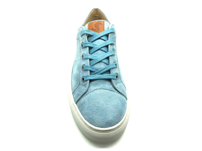 thies ® Veggie Tanned Sneakers light blue sky (W) from COILEX