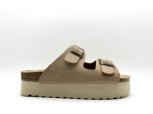 thies 1856 ® Eco Bio Plateau Sandal vegan creme (W/X) from COILEX