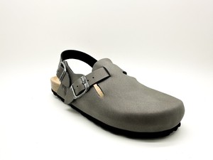thies 1856 ® Eco Bio Backstrap Clog vegan stonehenge (W/M/X) from COILEX
