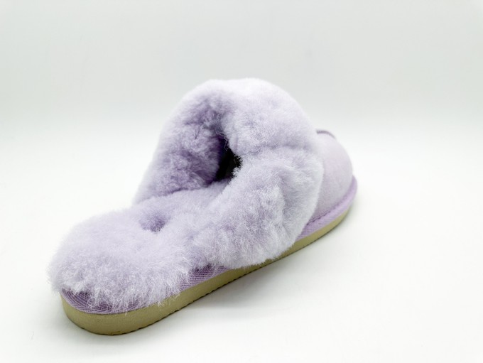 thies 1856 ® Sheepskin Slipper misty lilac from COILEX