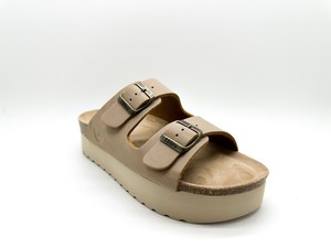 thies 1856 ® Eco Bio Plateau Sandal vegan creme (W/X) from COILEX