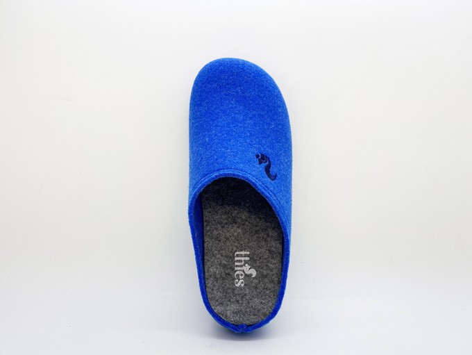 thies 1856 ® Recycled PET Slipper vegan azul (W/M/X) from COILEX