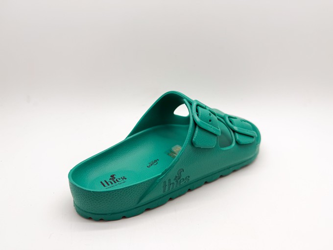 thies 1856 ® Ecofoam Sandal vegan aquamarine from COILEX