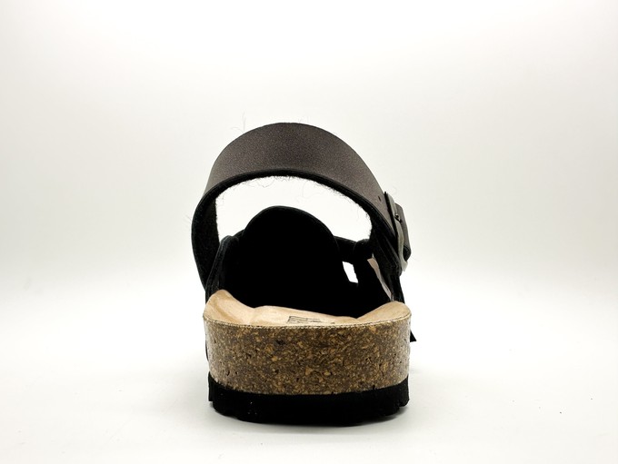 thies 1856 ® Eco Bio Backstrap Clog vegan mocca (W/M/X) from COILEX