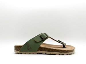 thies 1856 ® Eco Bio Thong Sandal vegan basil (W/M/X) from COILEX