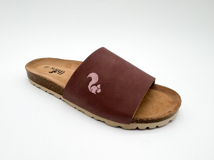 thies 1856 ® Eco Pool Slide vegan malva from COILEX