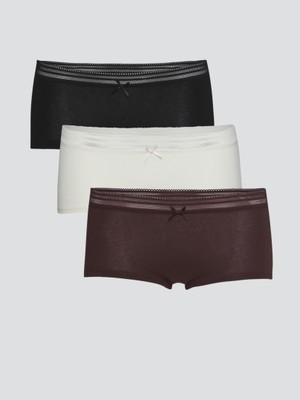 Fairtrade Hot-Pants 3er Pack from Comazo