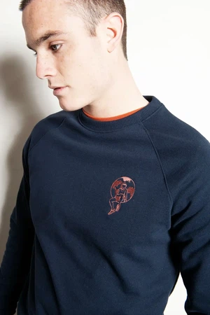 Sustainable sweater Wale | navy blue from common|era sustainable fashion