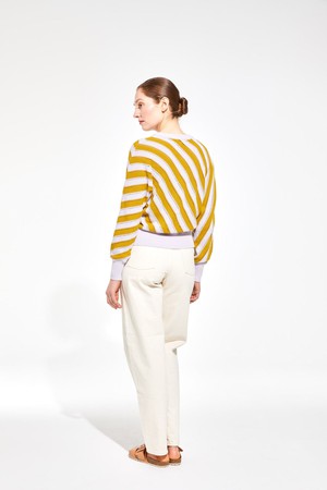IZIA PRIMA MUSTARD PARMA SWEATER from Cool and Conscious