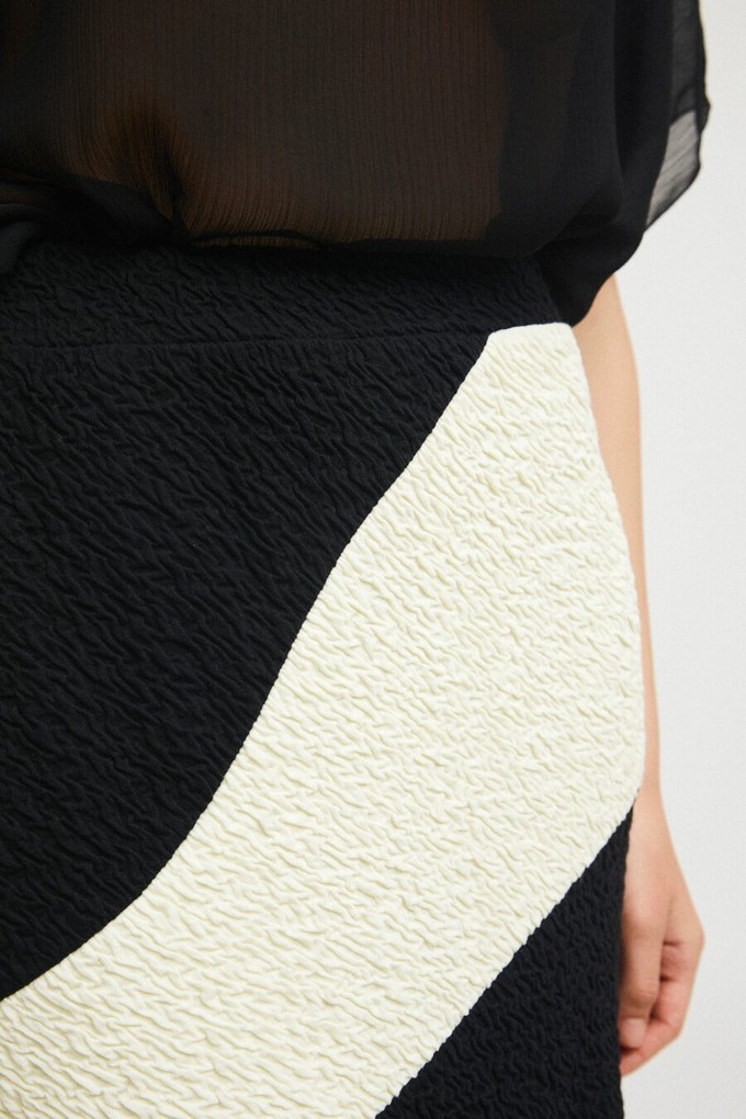 Bertha skirt black/beige from Cool and Conscious