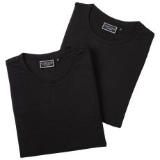 T-Shirt Doppelpack - Schwarz from COREBASE