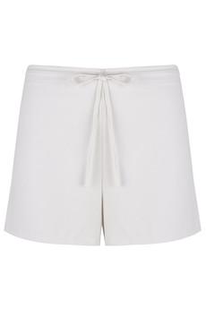 Drawstring Shorts in Cream via Cucumber Clothing