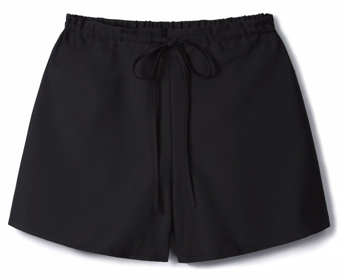 Drawstring Shorts in Black from Cucumber Clothing