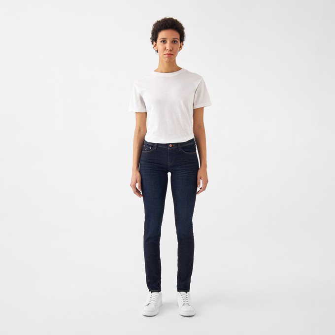 MID SUN Slim Comfortstretch - Basic - Dark Blue from DAWN Denim