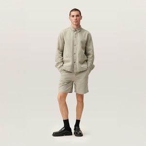 SHORTY Lightweight Hemp - Shorts - Rock Olive from DAWN Denim