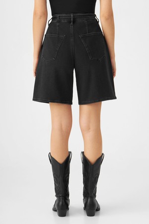 BLINKY Soft Denim - Shorts - Black Denim from DAWN Denim