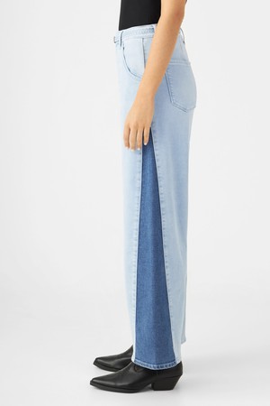 BLINK High Waist Culotte Jeans - Two Tone from DAWN Denim