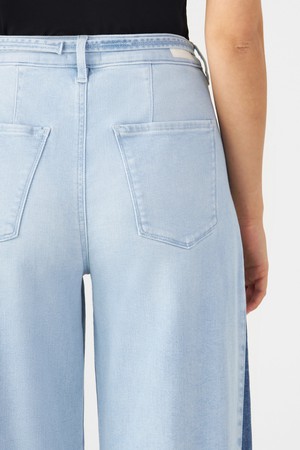BLINK High Waist Culotte Jeans - Two Tone from DAWN Denim