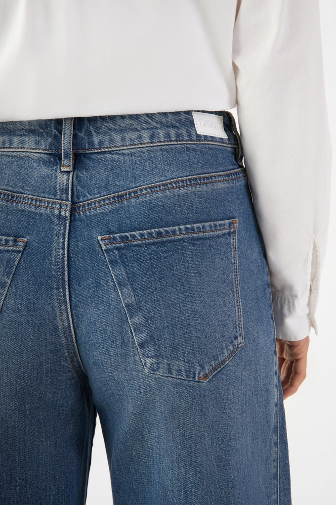 ASH Barrel Leg Minimal Stretch - Cutline - Vintage Blue from DAWN Denim