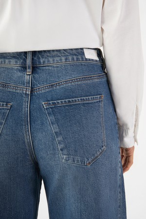 ASH Barrel Leg Minimal Stretch - Cutline - Vintage Blue from DAWN Denim