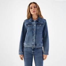 CALLISTO Jacket - Soft Tencel - Medium Blue via DAWN Denim