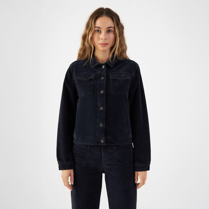 CALLISTO Jacket - Corduroy - Dark Navy from DAWN Denim