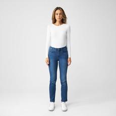 STELLAR Slim Comfortstretch - Classic - Medium Blue via DAWN Denim