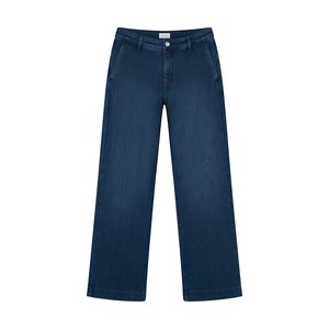 GLOW Flared Soft Denim - Chino - Dark Blue from DAWN Denim
