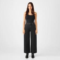 BLINK High Waist Culotte Jeans - Black Denim via DAWN Denim