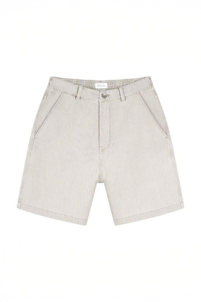 SHORTY Lightweight Hemp - Shorts - Rock Olive from DAWN Denim