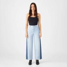 BLINK High Waist Culotte Jeans - Two Tone via DAWN Denim