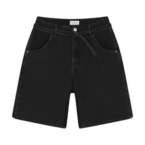 BLINKY Soft Denim - Shorts - Black Denim from DAWN Denim