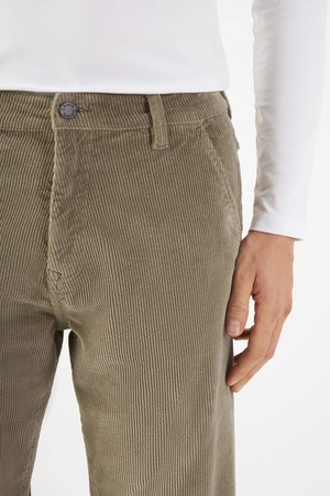 MANE Relaxed Straight Corduroy - French - Sage Green - Menswear from DAWN Denim