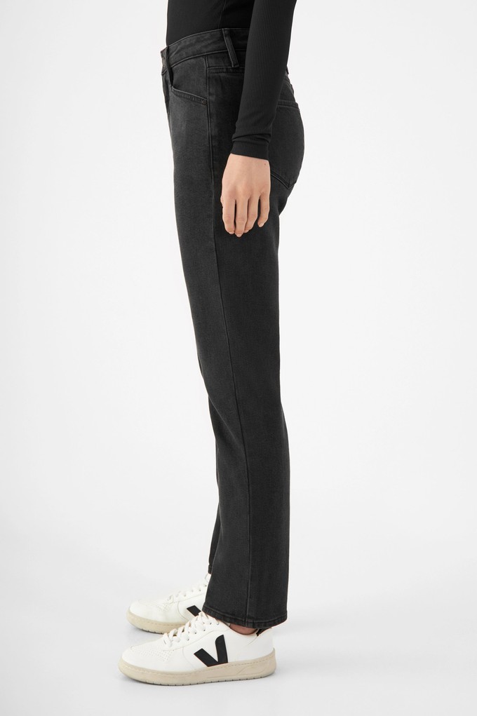 SUNSET Regular Slim Soft Tencel - Basic - Vintage Black from DAWN Denim