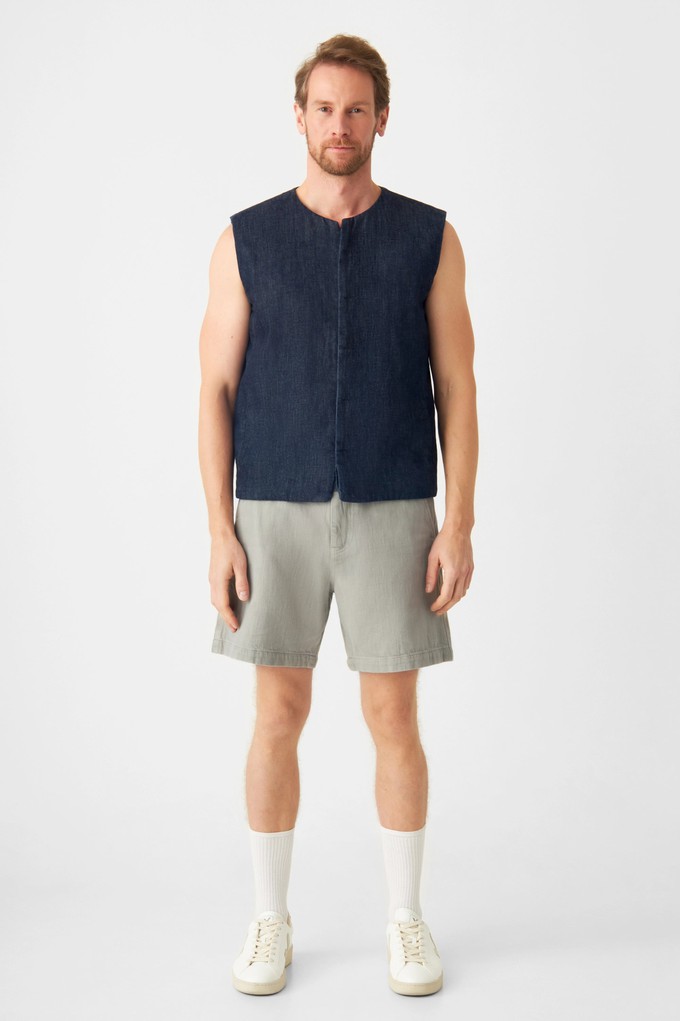 SHORTY Lightweight Hemp - Shorts - Rock Olive from DAWN Denim SHORTY Lightweight Hemp - Shorts - Rock Olive from DAWN Denim